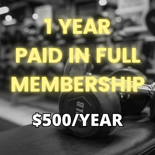 1 Year Paid in Full Membership